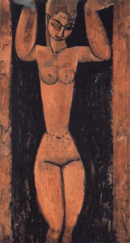 Amedeo Modigliani Caryatide